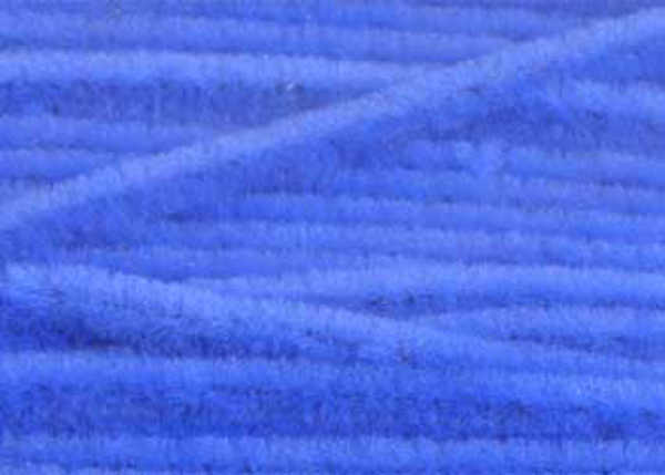 Bild på Standard Chenille Fine (3mm) Fluo Blue