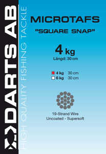 Bild på Ståltafs Square Snap (2-pack) 30cm/4kg