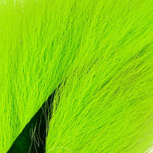 Bild på Hjortsvans/Bucktail i bitar Fluo Chartreuse