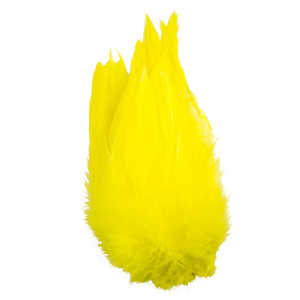 Bild på Schlappen (Lösa fjädrar från tuppnacke) Yellow