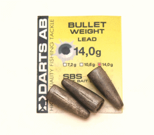 Bild på Darts Bullet Weight Bly (3-5 pack) 7,2 gram (5-pack)