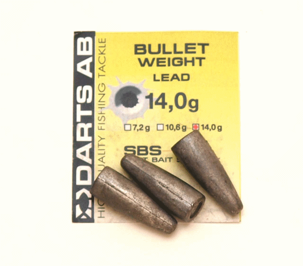 Bild på Darts Bullet Weight Bly (3-5 pack)