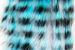 Bild på Kaninzonker Tiger Black Barred (3mm) White/Blue