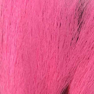 Bild på Hjortsvans/Bucktail i bitar Fluo pink