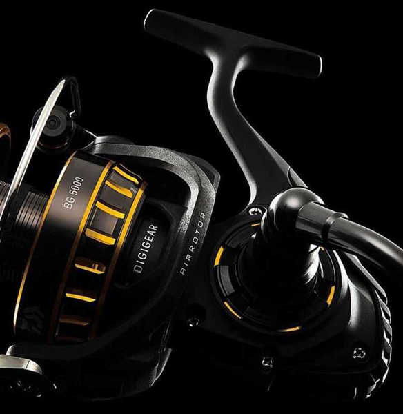 Daiwa Bg Black Gold Haspelrulle El Ge Sportfiske Din