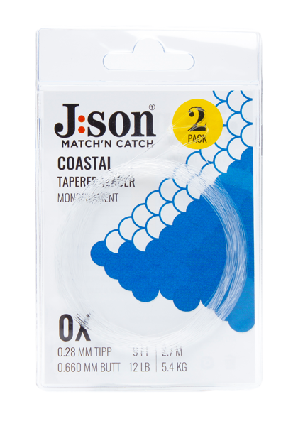 Bild på Json Coastal Seatrout Leader 9ft (2-pack)