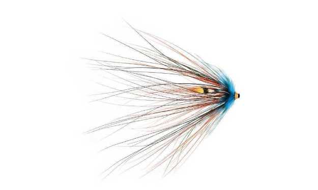 Bild på Frödin Sea Trout Spey Series (6cm) Black Doctor