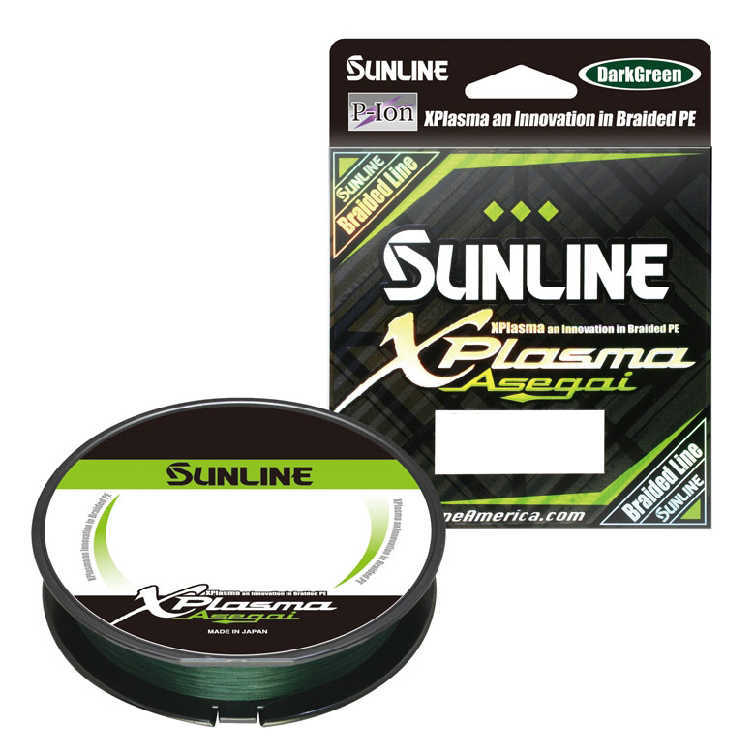 Sunline XPlasma Asegai X8 Dark Green 150m