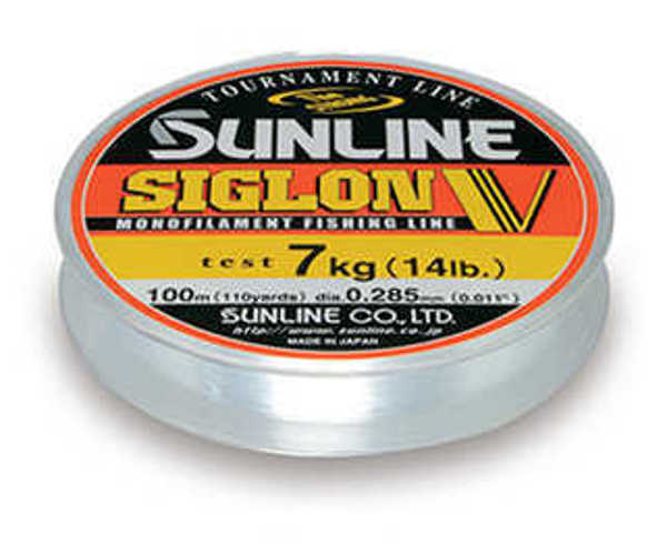Bild på Sunline Siglon V Monofilament Clear 300m