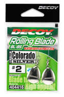Bild på Decoy Rolling Blade Colorado Silver (2 pack)