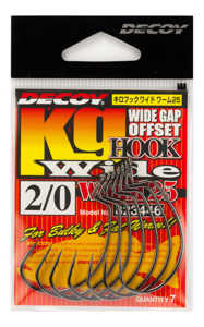 Bild på Decoy KG Hook Wide Worm25 (4-8 pack) #2/0 (7 pack)