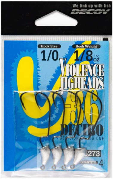 Bild på Decoy Violence Jighead VJ-36 7g #3/0 (3 pack)