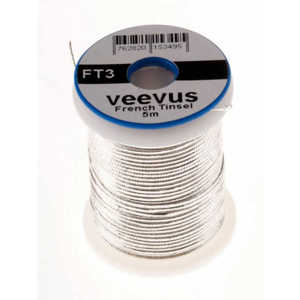 Bild på Veevus French Tinsel Oval Silver XS