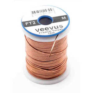 Bild på Veevus French Tinsel Oval Copper XS