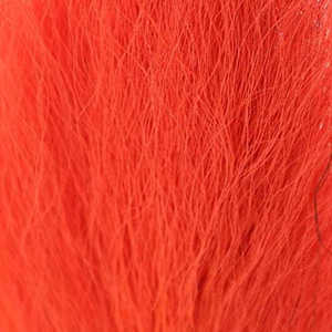Bild på Hjortsvans/Bucktail i bitar Fluo Fire Orange