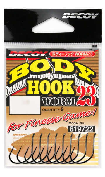 Bild på Decoy Body Hook Worm23 (9-10 pack)