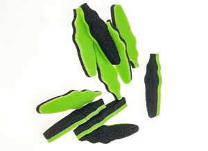 Bild på Foam Beetle Body Chartreuse/Black