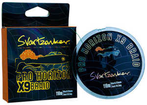 Bild på Svartzonker Pro Horizon X9 Braid Green 110m 0,12mm / 9,7kg