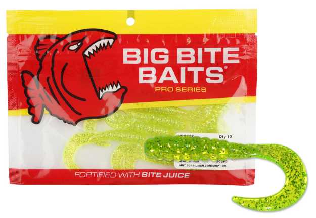 Bild på Big Bite Baits Curl Tail Grub 7cm (10 pack)