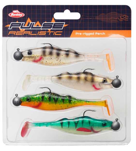 Bild på Berkley Pulse Realistic Perch 11cm (4 pack)