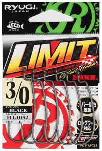 Bild på Ryugi Limit Offset (4-8 pack) #4/0 (5 pack)