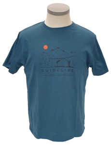 Bild på Guideline The Waterfall ECO Tee Teal Blue XS