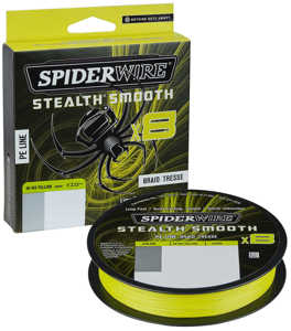 Bild på Spiderwire Stealth Smooth 8 Yellow 150m 0,09mm / 7,5kg
