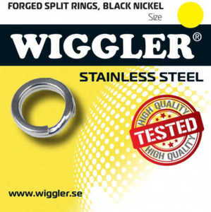 Bild på Wiggler Forged Stainless Split Rings (4-19 pack) 6mm (17 pack)