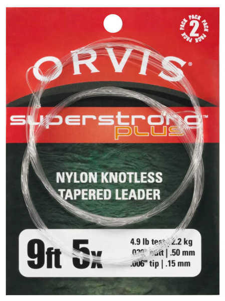 Bild på Orvis SuperStrong Plus Tapered Leader 9 fot (2 pack)