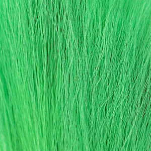 Bild på Hjortsvans/Bucktail i bitar Fluo Green