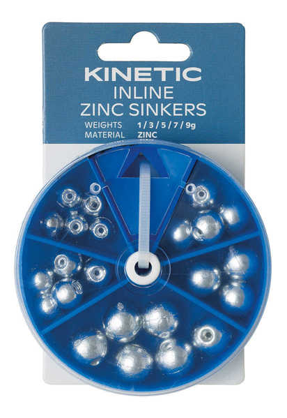Bild på Kinetic Inline Zinc Sinkers Assortment