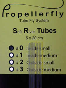Bild på Propellerfly Soft River Tubes #0 / Clear