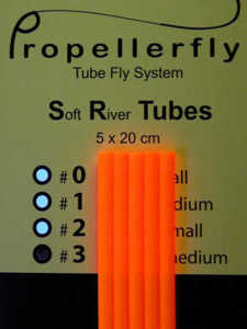 Bild på Propellerfly Soft River Tubes #3 / Fluo Orange