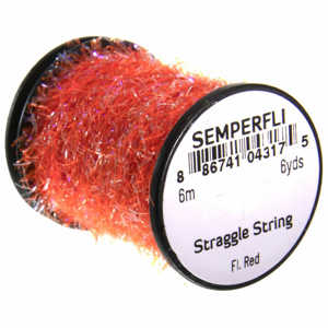 Bild på Semperfli Straggle String Fluo Red
