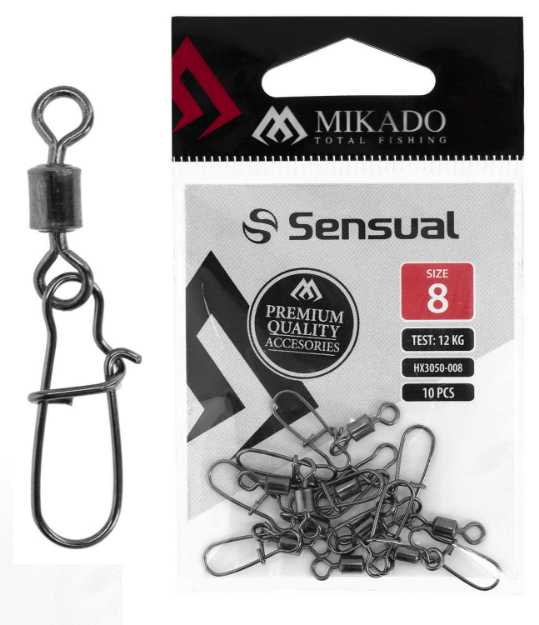 Bild på Mikado Sensual Roller Swivel Fastlock Snap (5-10 pack)