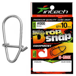 Bild på Intech Tournament Drop Snap Nickel (10 pack) #0000