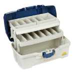 Bild på Plano Two-Tray Tackle Box Blue Metallic/White