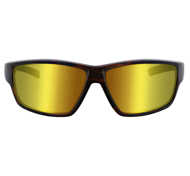 Bild på Westin W6 Sport 20 Solglasögon Matte Brown Stripe Brown/Yellow