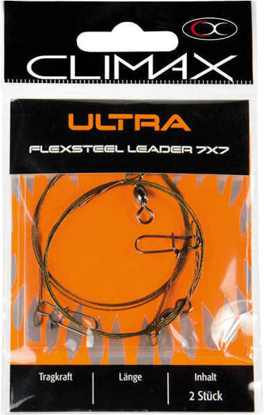 Bild på Climax Ultra Flexsteel Leader 7x7 60cm (2 pack)