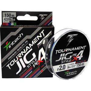 Bild på Intech Tournament Jig Style PE X4 Multicolor 150m 0,153mm / 5,44kg