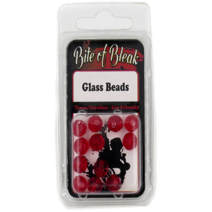Bild på Bite of Bleak Glass Bead Red 6mm (15 pack)