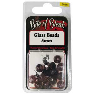Bild på Bite of Bleak Glass Bead Purple 8mm (12 pack)