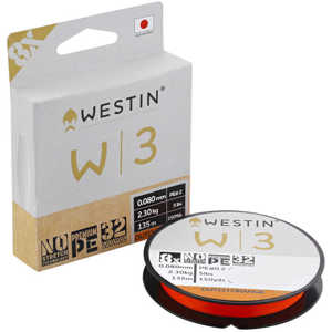 Bild på Westin W3 8 Braid Dutch Orange 135m 0,080mm / 3,0kg