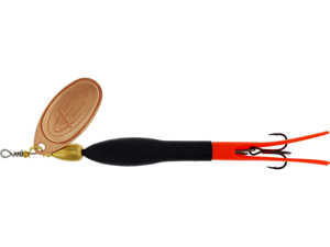 Bild på Westin FC Downstream Spinnare 25g Black/Fluo Orange/Copper Blade