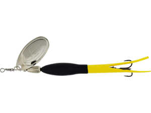 Bild på Westin FC Downstream Spinnare 25g Black/Fluo Yellow/Silver Blade