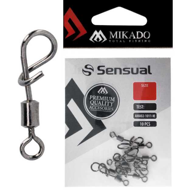 Bild på Mikado Sensual Roller Swivel With Snap (10 pack)