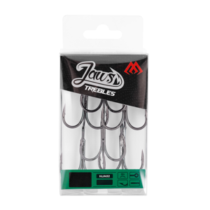 Bild på Mikado Jaws Treble Hook (6-8 pack) #8 (8 pack)