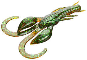Bild på Mikado Angry Crayfish 3.5cm (5 pack) Electric Green