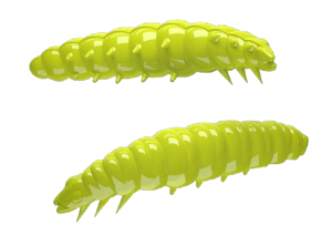 Bild på Libra Lures Larva 45mm (8-pack) Hot Yellow