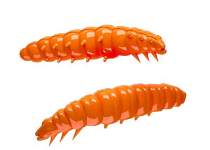 Bild på Libra Lures Larva 45mm (8-pack) Hot Orange